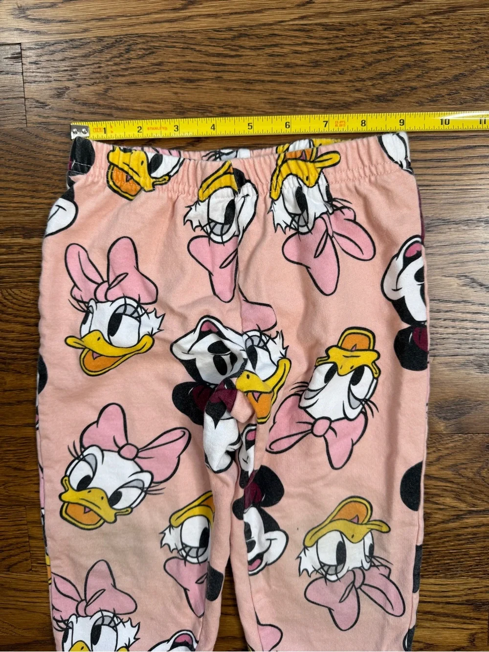 Disney Mickey & Friends Girls Pink Minnie & Daisy Print Jogger Sweatsuit Set 3T